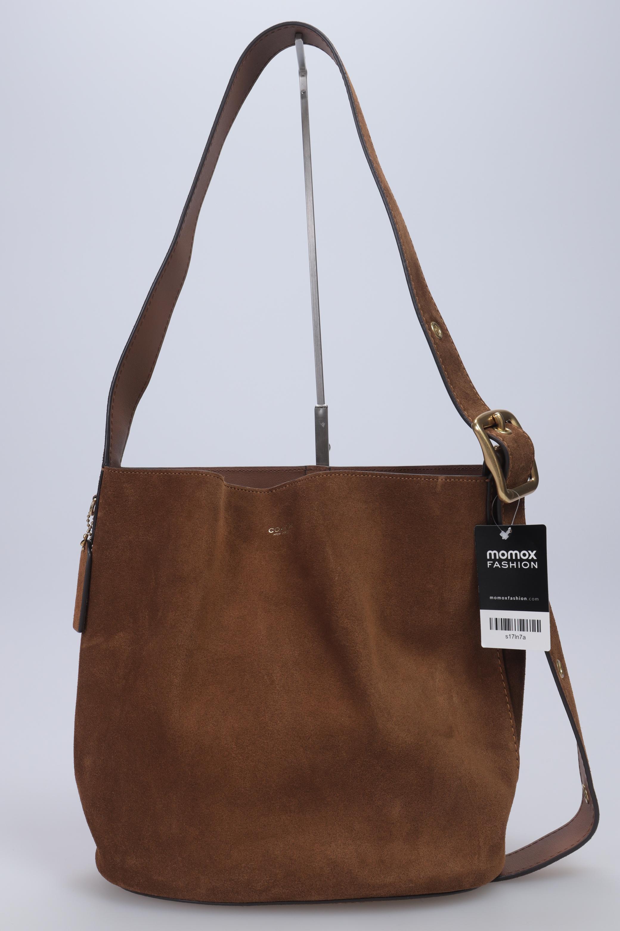 Coach Damen Handtasche gross Leder, Braun, Gr.