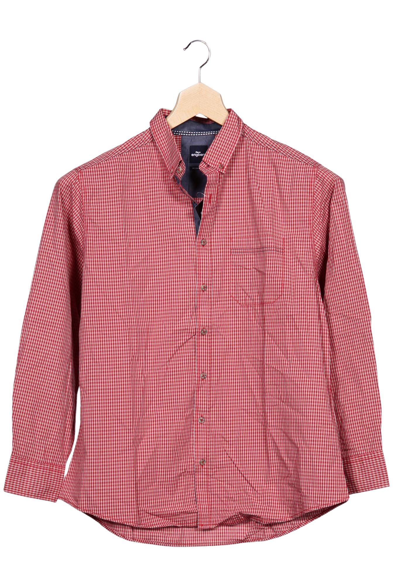 engbers Herren Hemd, Rot, Gr. EU 43