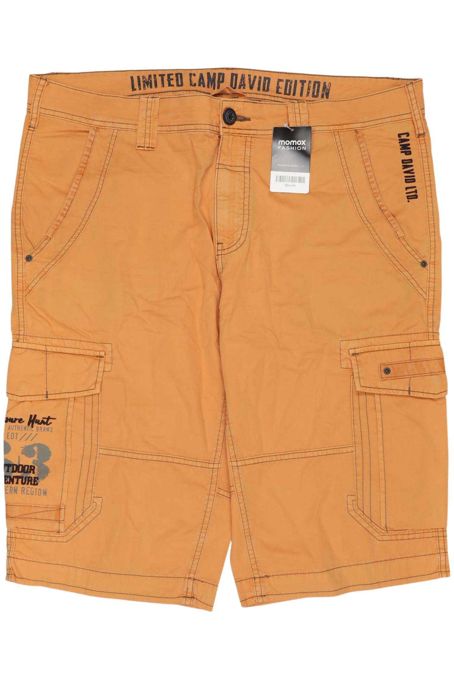 Camp David Herren Shorts, Orange, Gr. XL