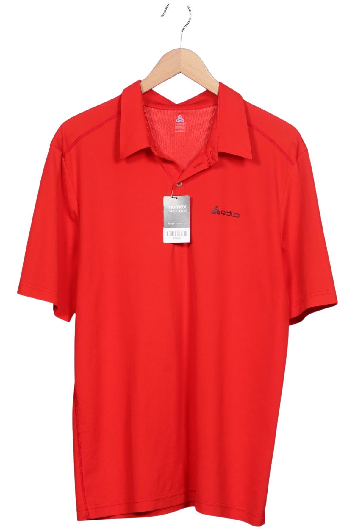 Odlo Herren Poloshirt, Rot, Gr. XL