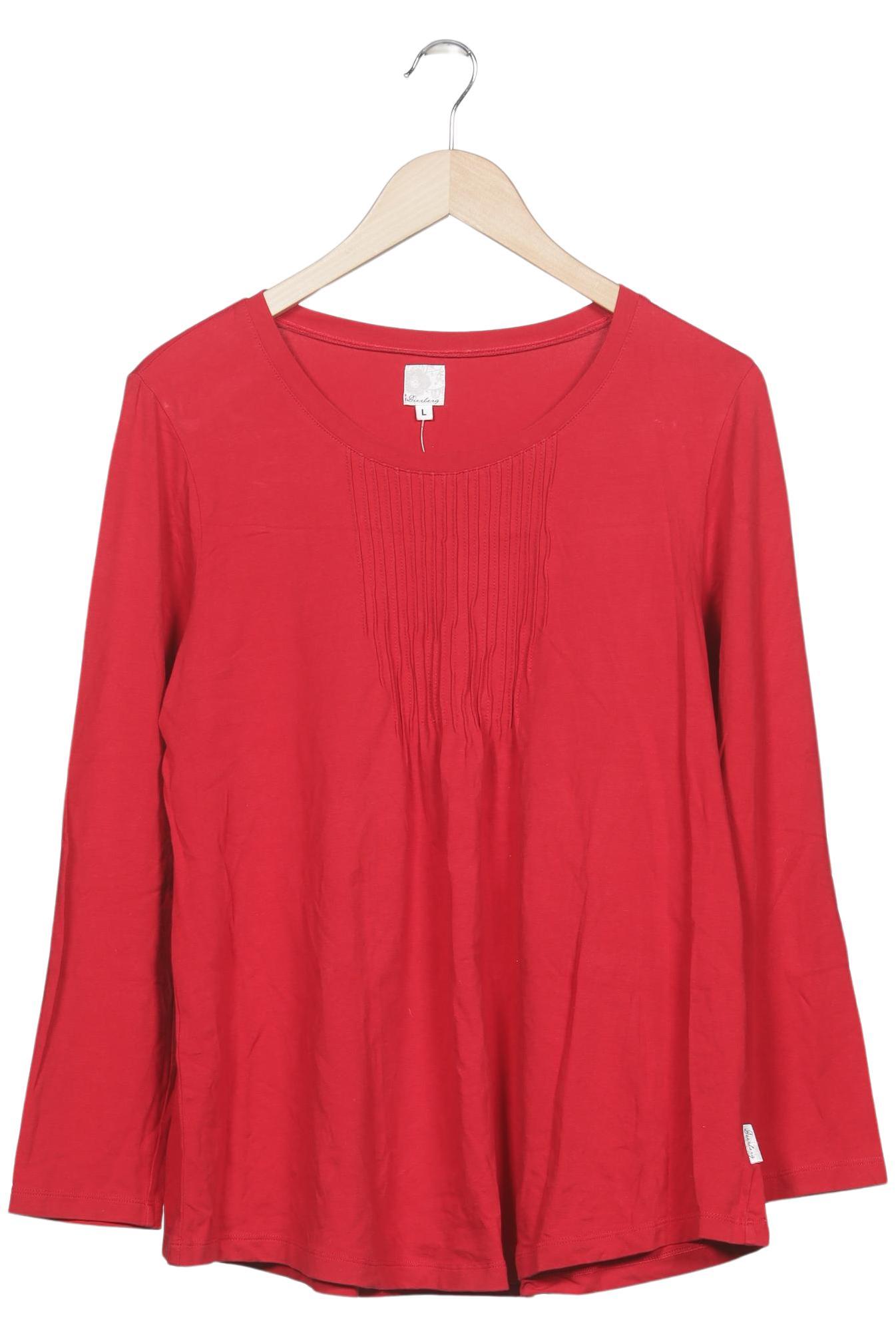Deerberg Damen Langarmshirt, Rot, Gr. L