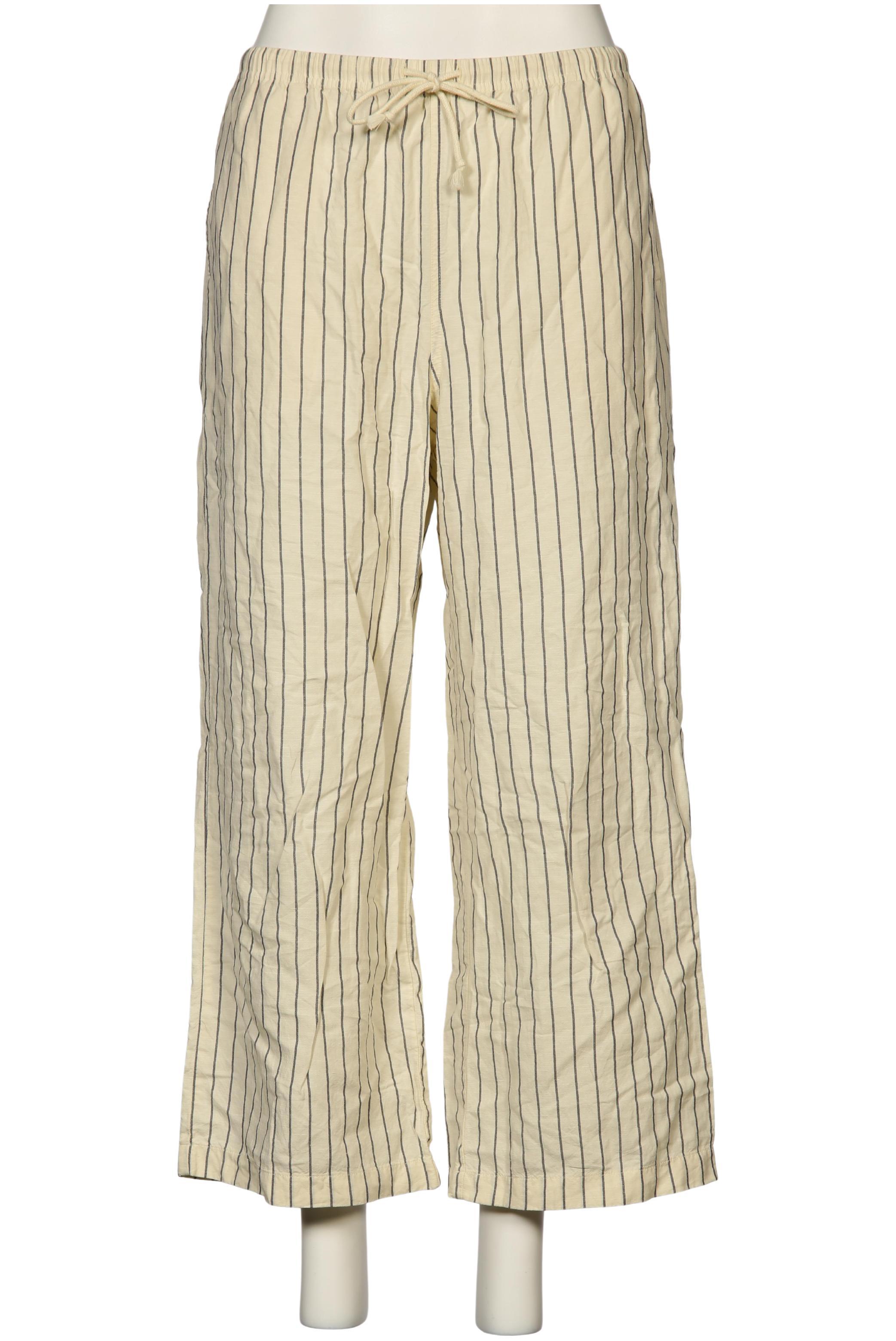 uniqlo Damen Stoffhose, Cremeweiß, Gr. L