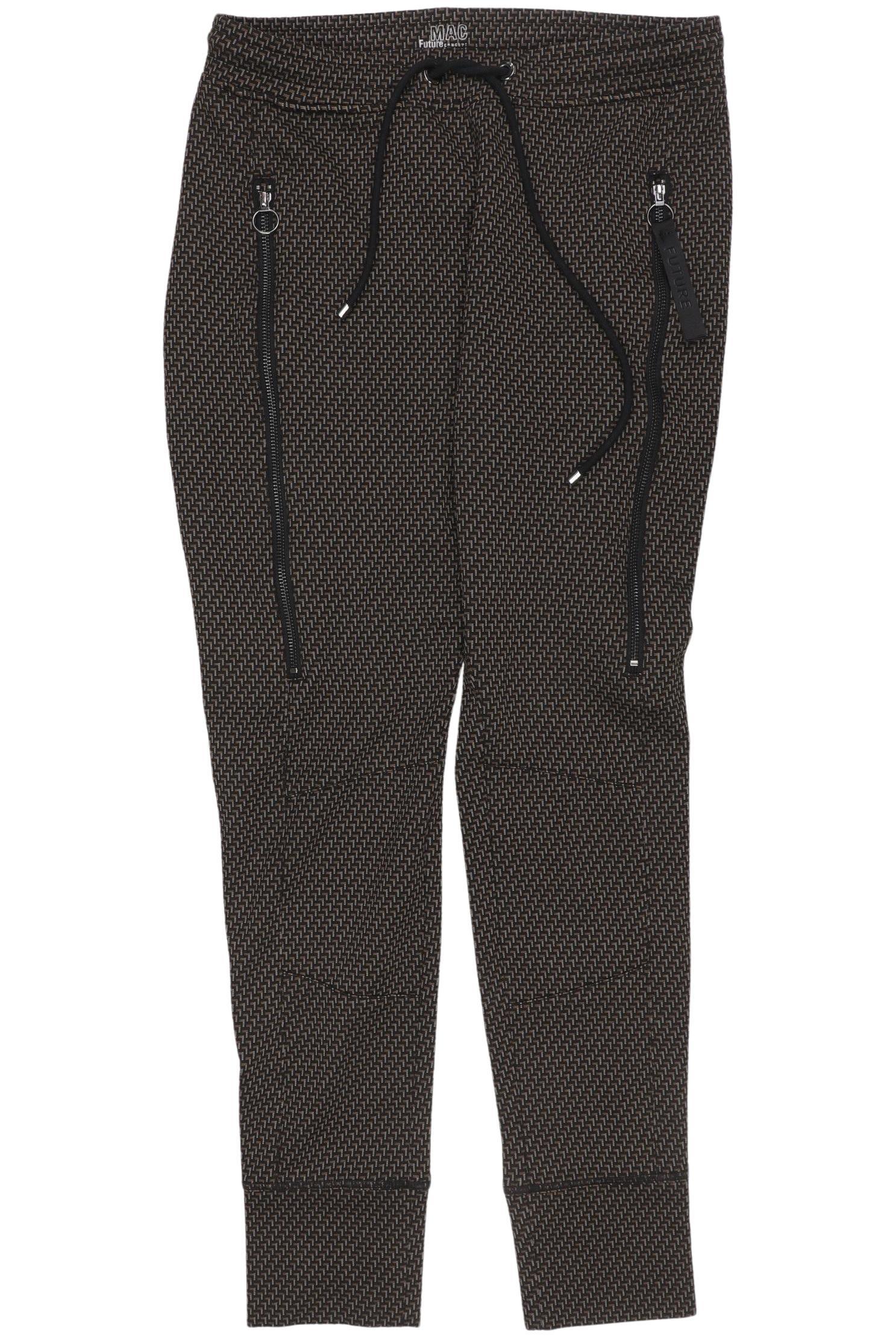 MAC Damen Stoffhose, Braun, Gr. EU 34
