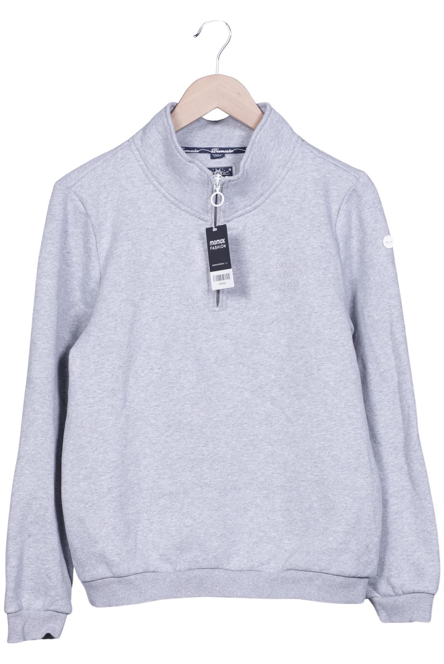 DreiMaster Damen Sweater, Grau, Gr. XL