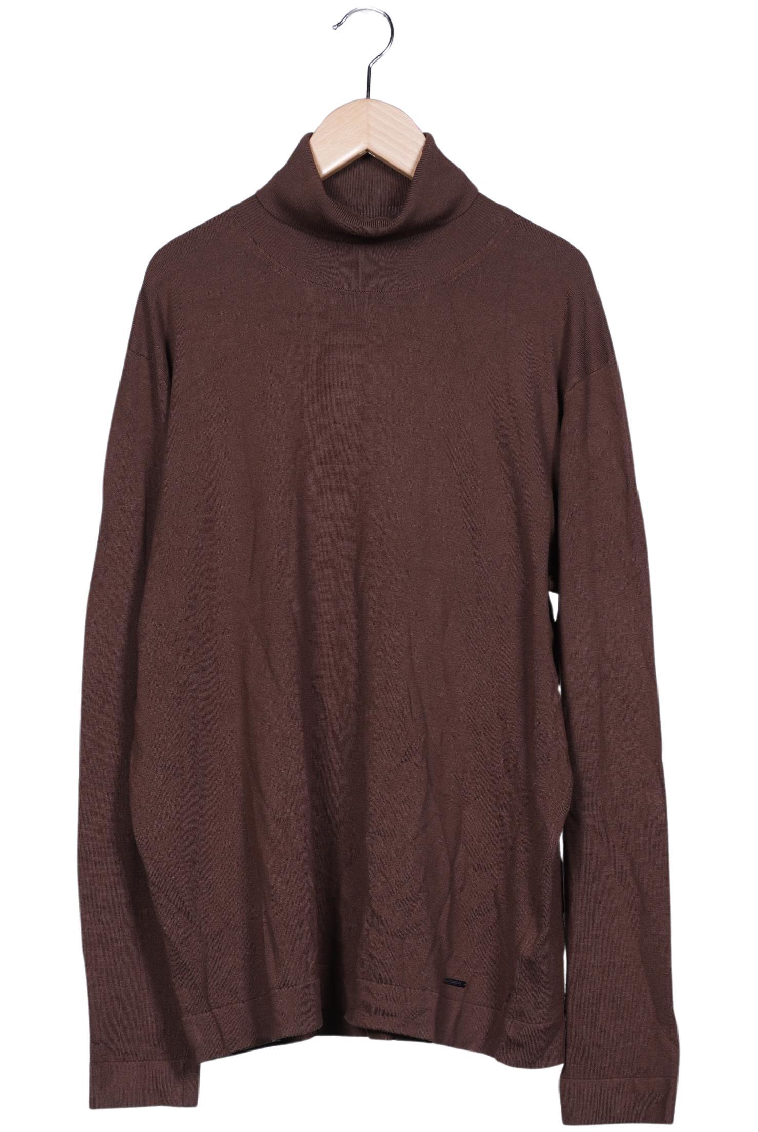 Cinque Herren Langarmshirt, Braun, Gr. XL