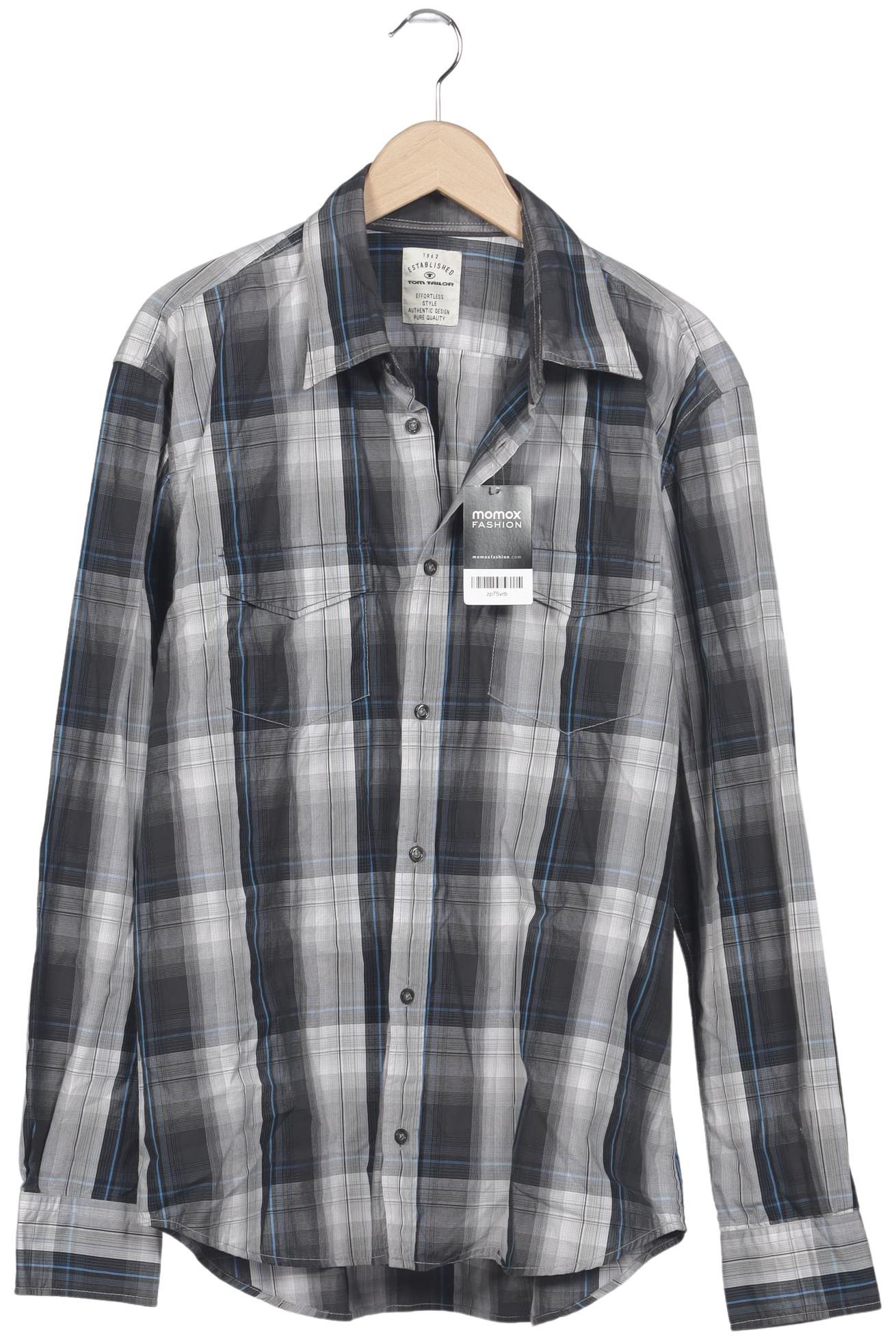 Tom Tailor Herren Hemd, Mehrfarbig, Gr. XXL