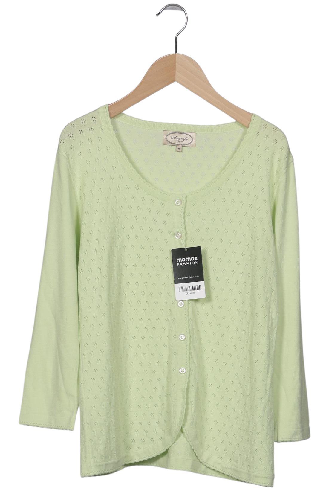 Sorgenfri Sylt Damen Strickjacke, Hellgrün, Gr. M