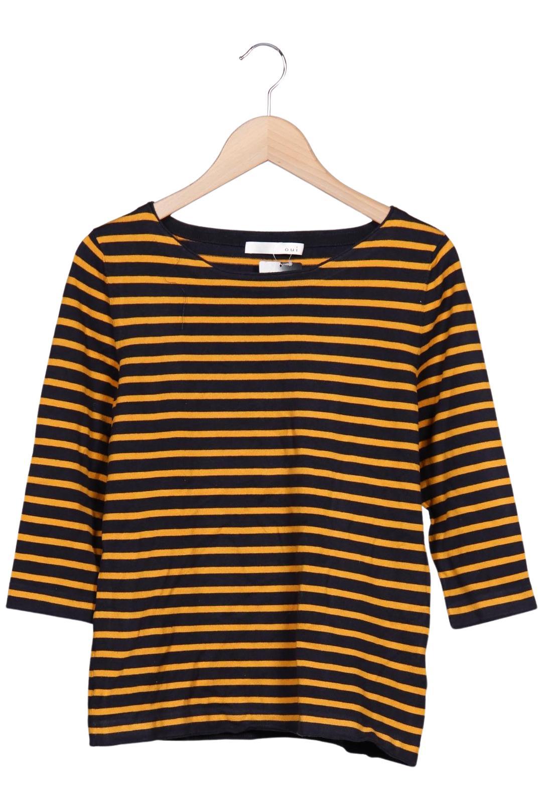 Oui Damen Pullover, Mehrfarbig, Gr. EU 38