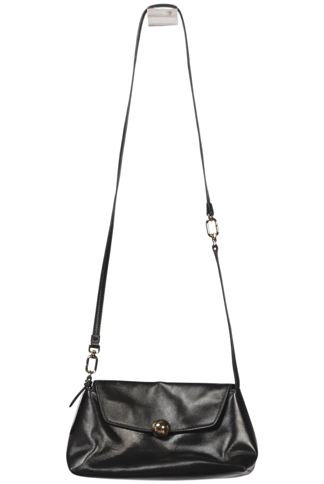 Furla Damen Handtasche klein Leder, Schwarz, Gr.