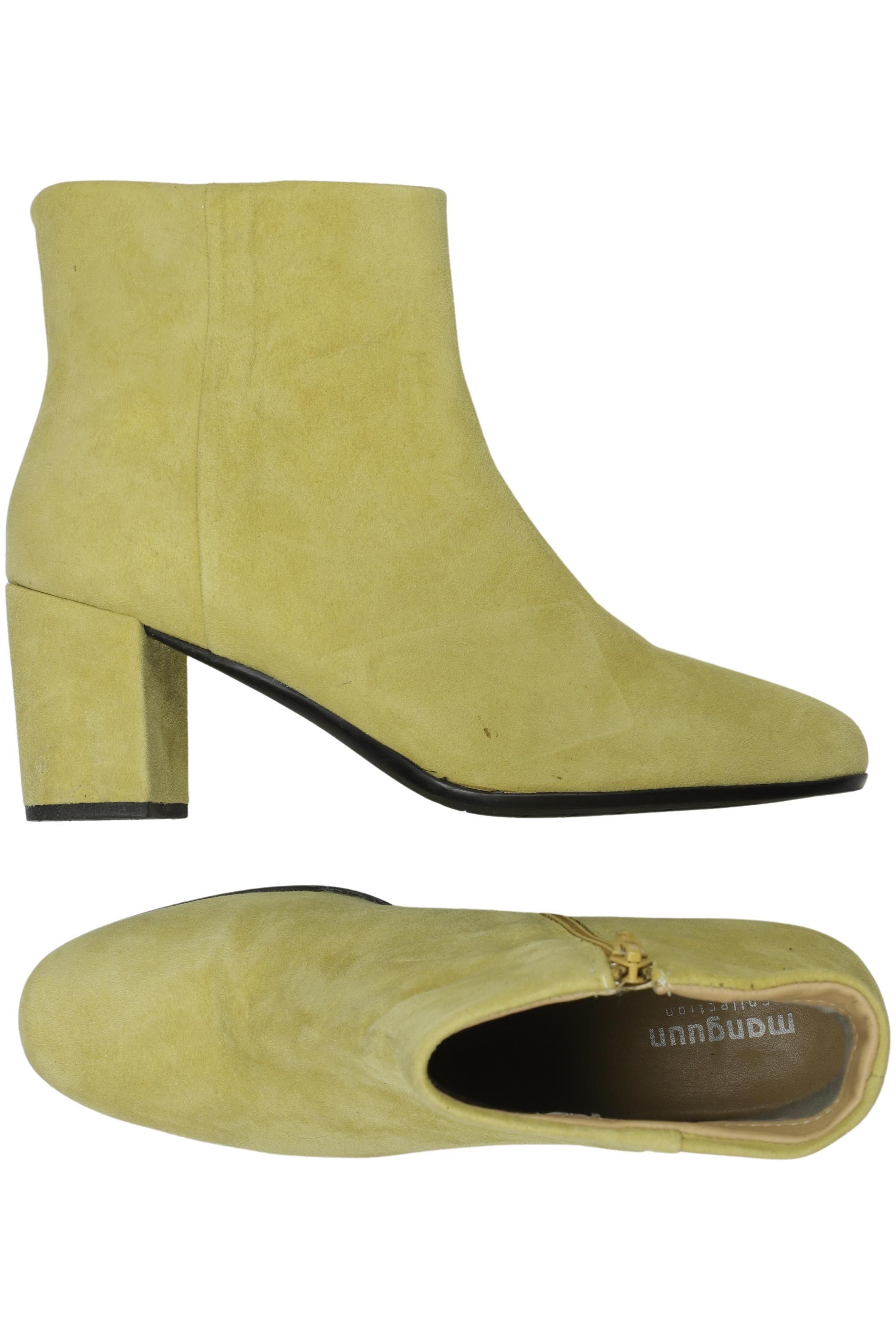 Manguun Damen Stiefelette, Gelb, Gr. EU 41