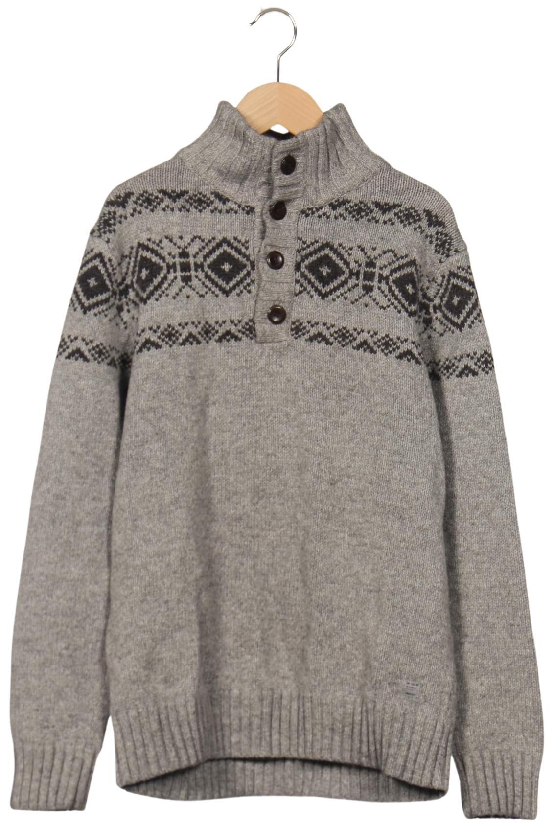 Tom Tailor Herren Pullover, Grau, Gr. M