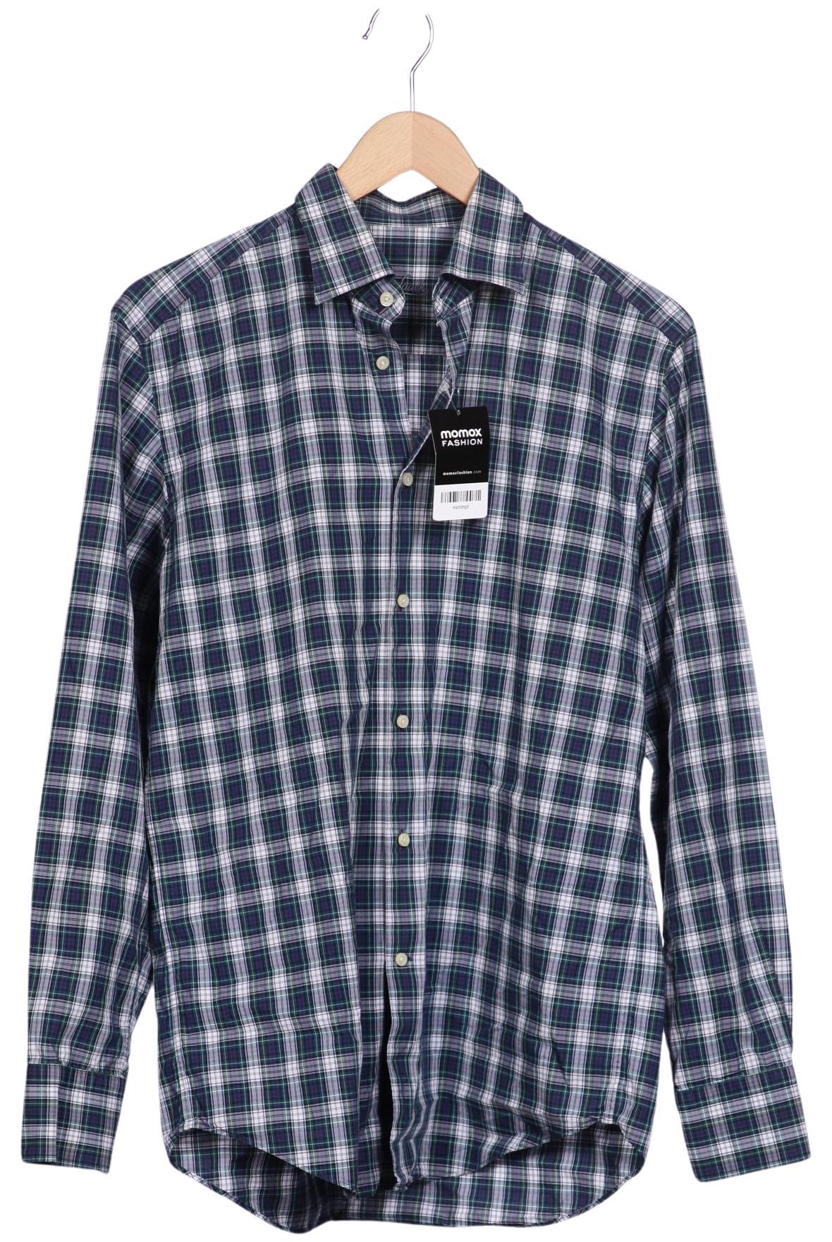 Van Laack Herren Hemd, Blau, Gr. M