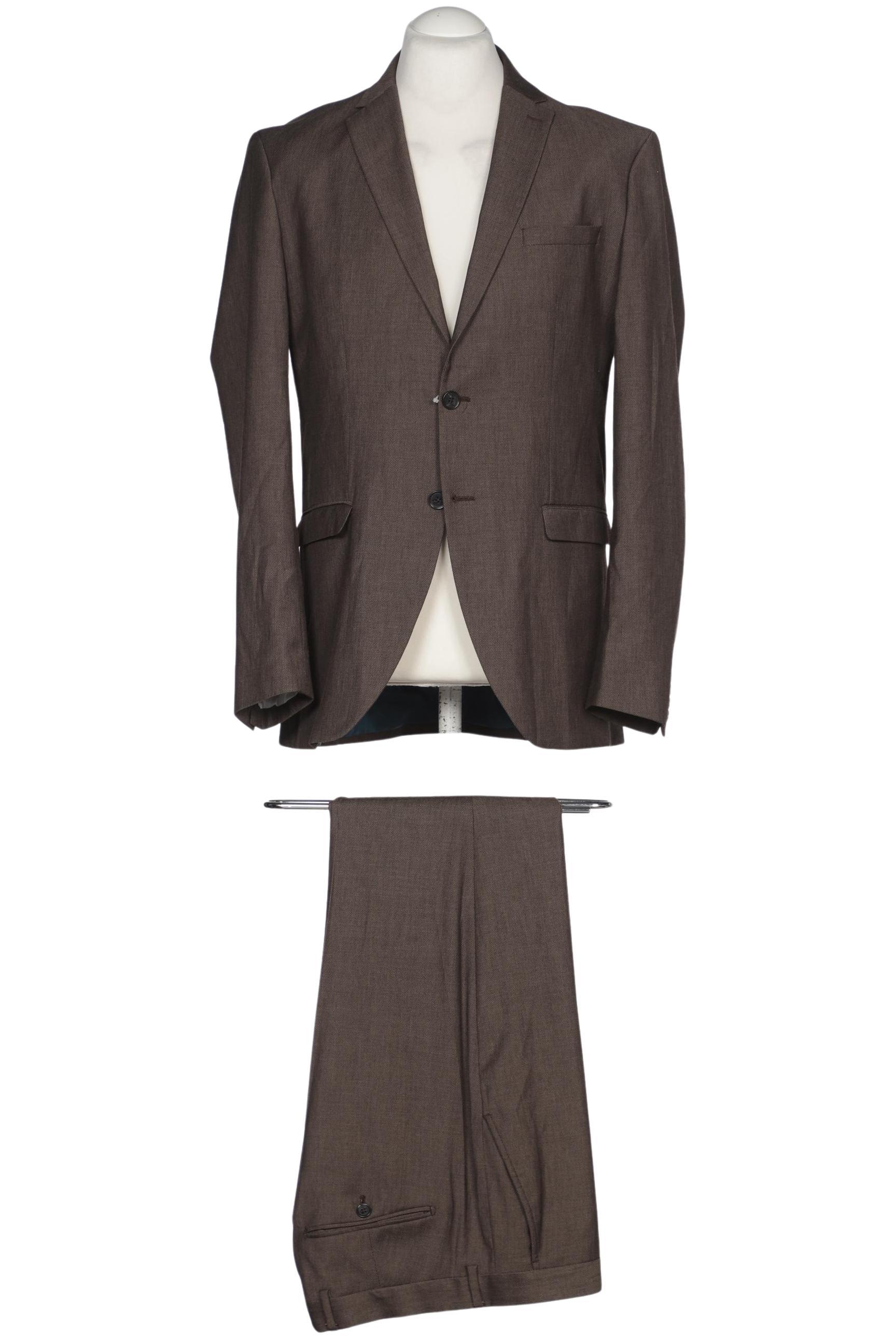 Selected Herren Anzug, Braun, Gr. EU 98