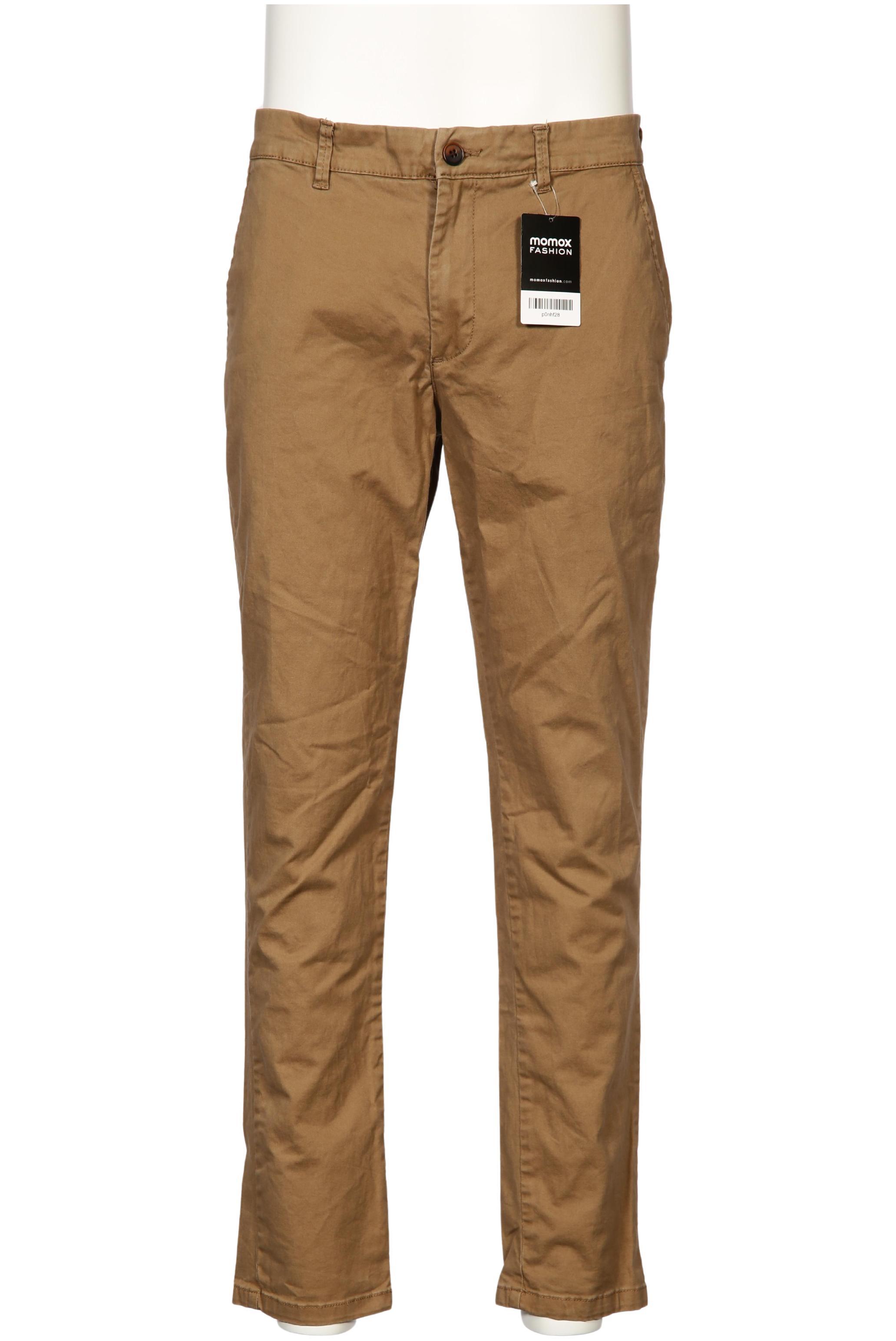 Selected Herren Stoffhose, Braun, Gr. W34