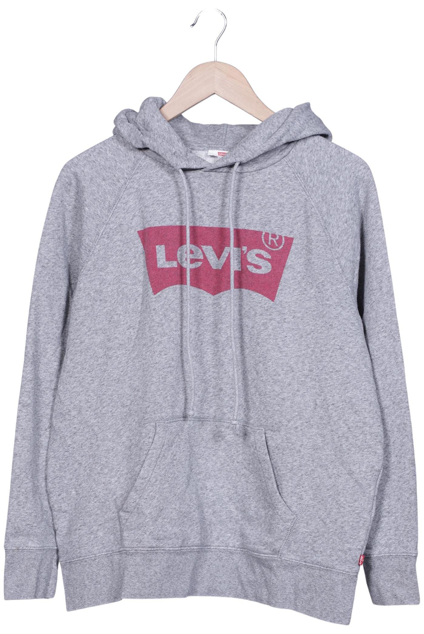 Levis Herren Kapuzenpullover, Grau, Gr. M