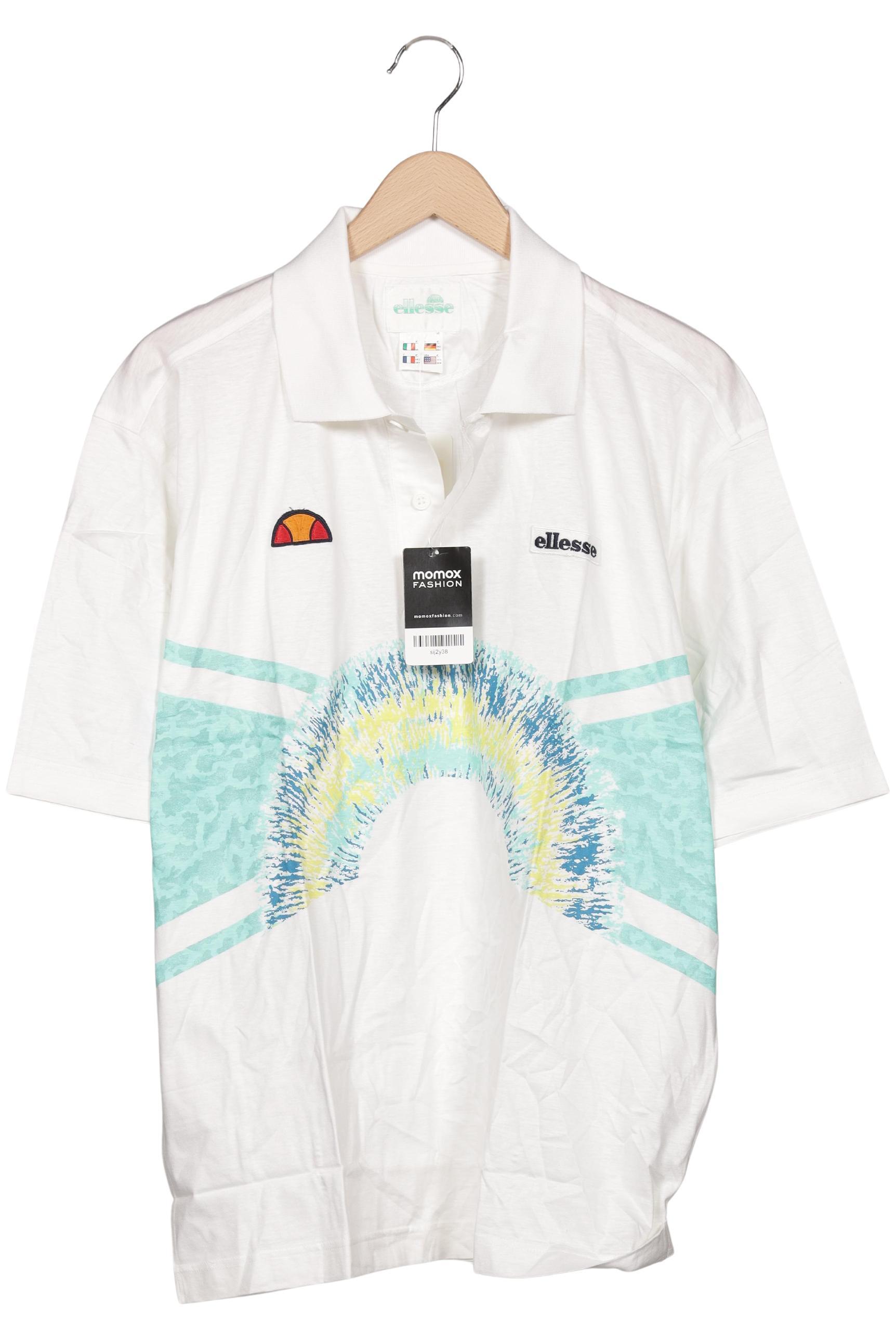 ellesse Herren Poloshirt, Weiß, Gr. EU 48