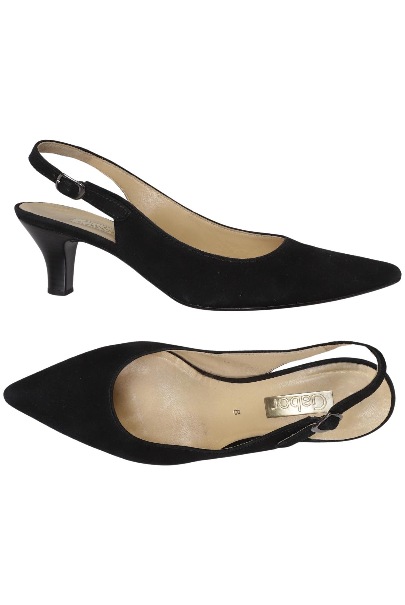 Gabor Damen Pumps, Schwarz, Gr. UK 8