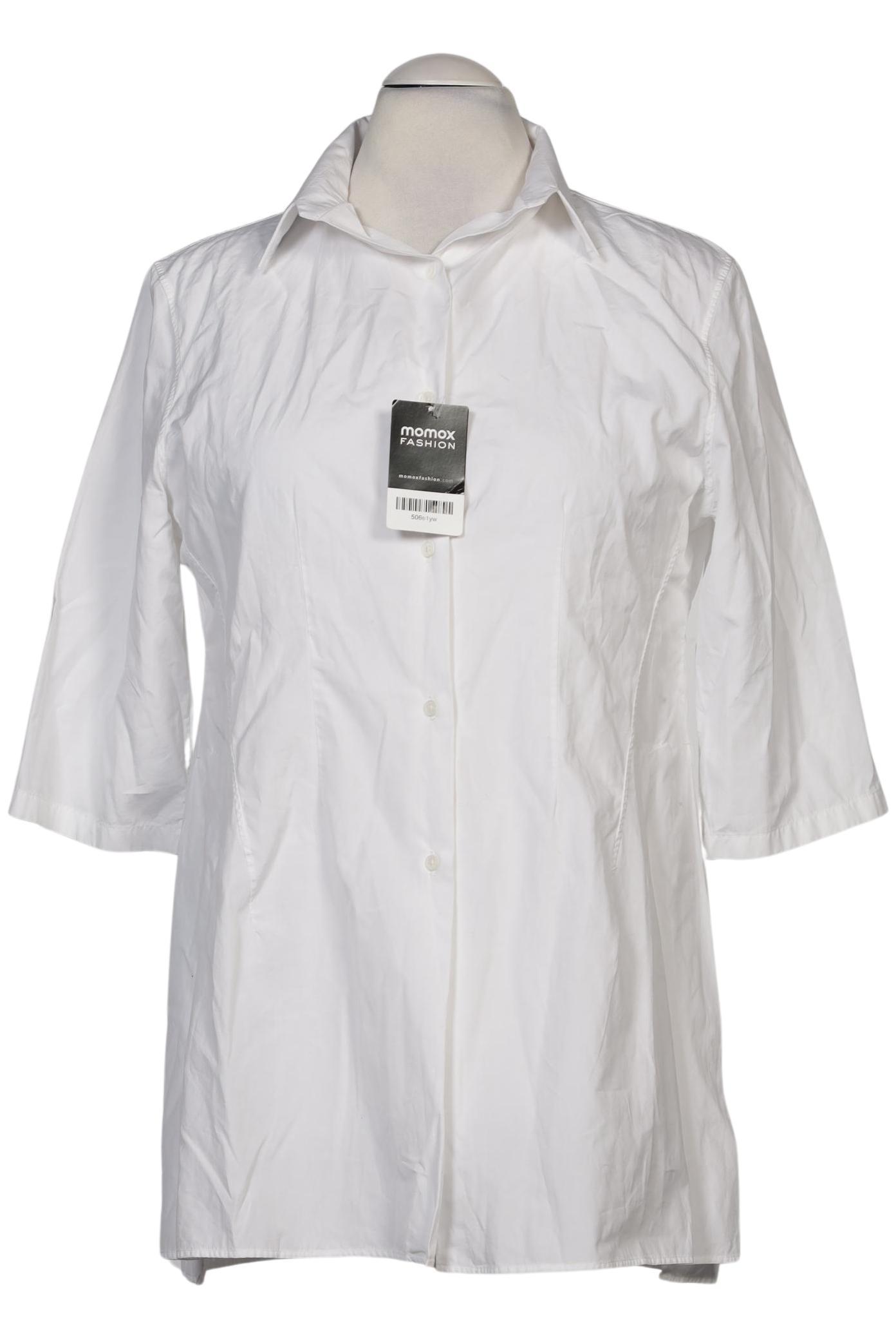Jil Sander Damen Bluse, Weiß, Gr. EU 44