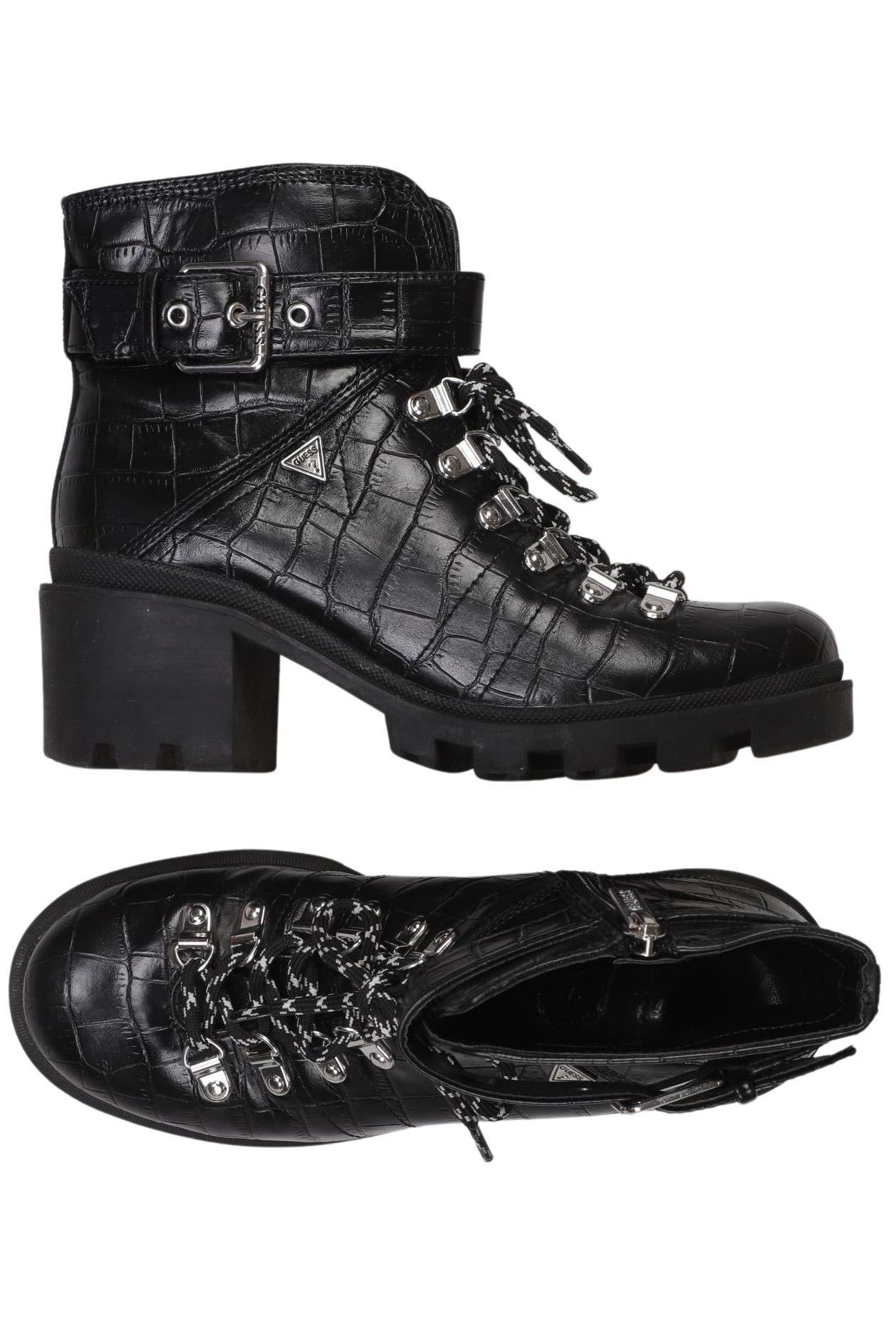 Guess Damen Stiefelette, Schwarz, Gr. EU 37