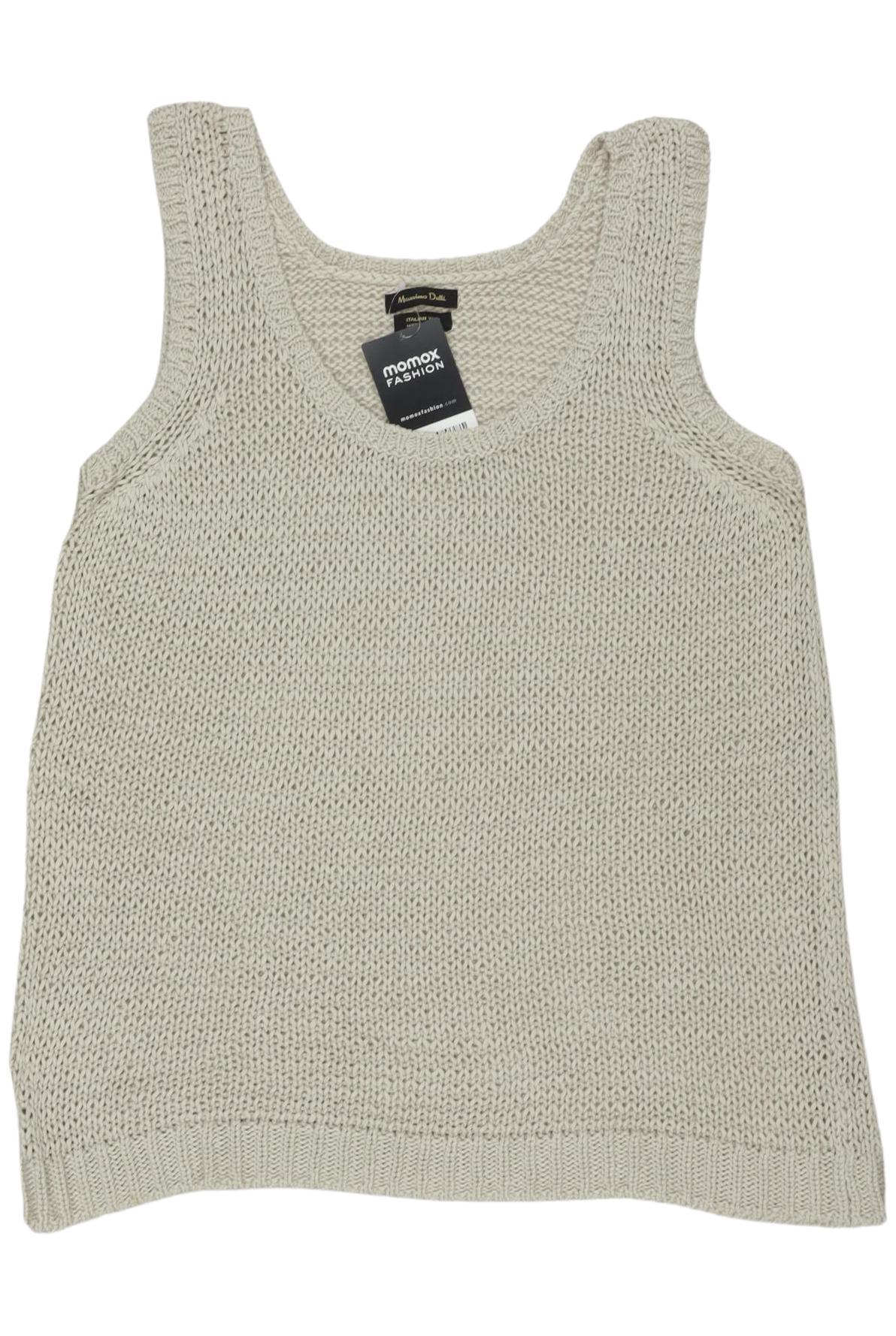 Massimo Dutti Damen Pullover, Beige, Gr. L