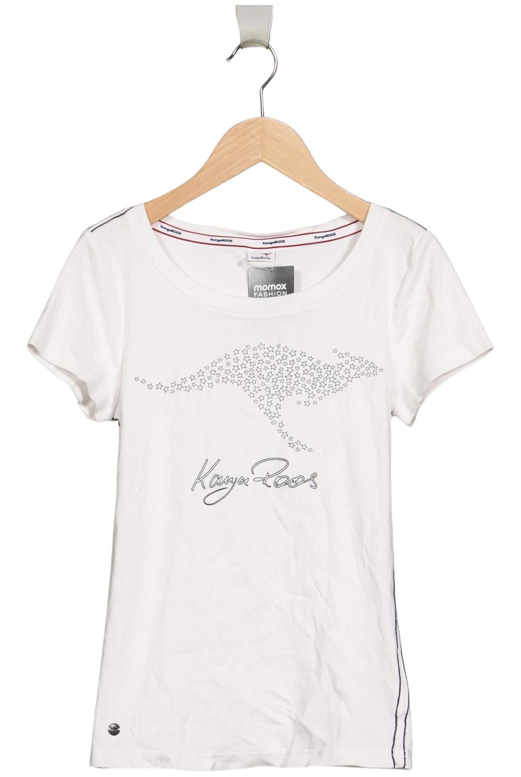 KangaROOS Damen T-Shirt, Weiß, Gr. EU 36