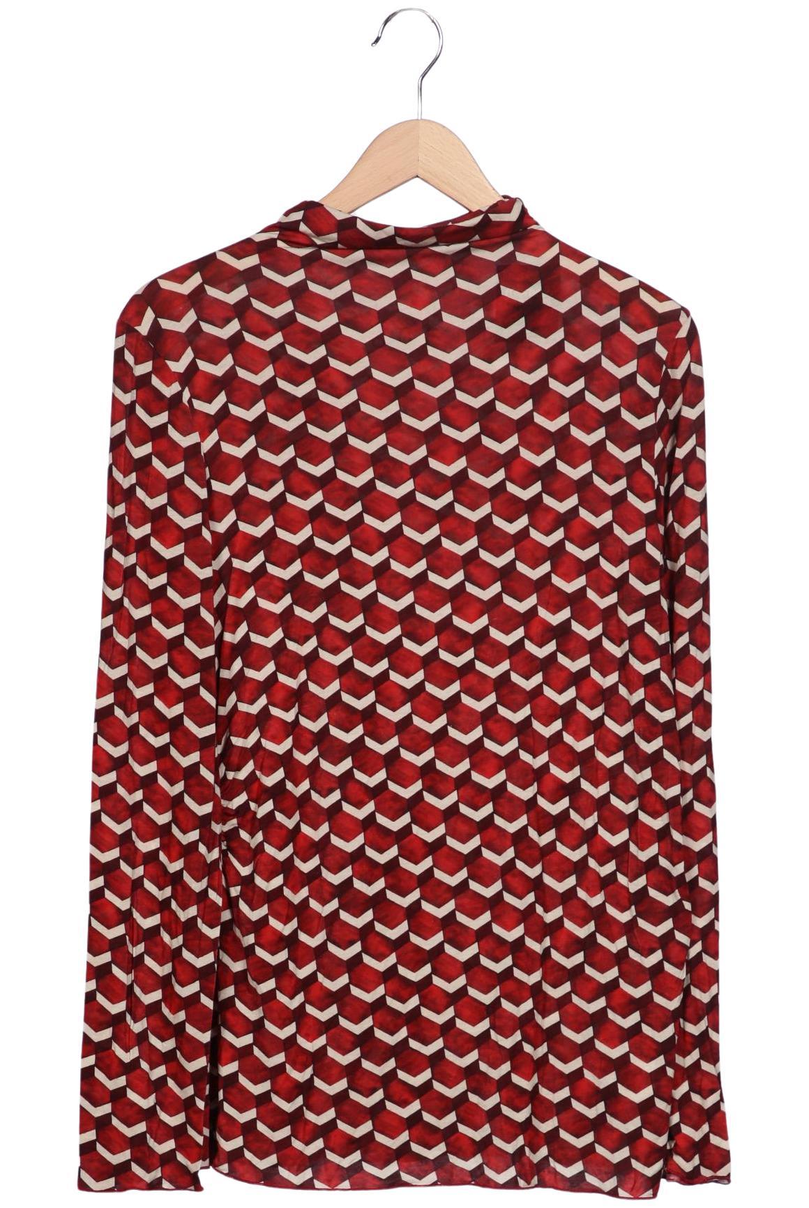 Oui Damen Langarmshirt, Rot, Gr. EU 44