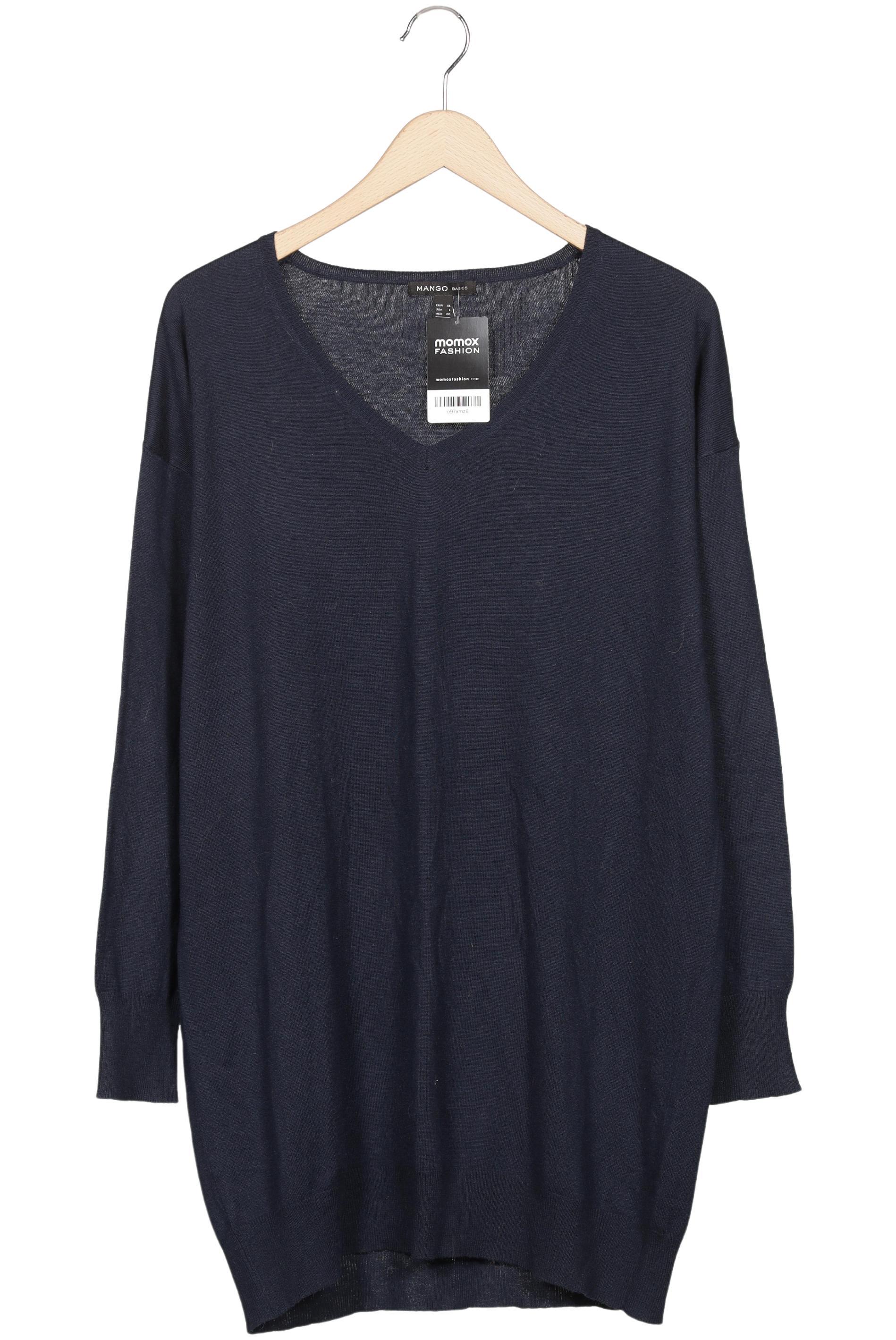 Mango Damen Pullover, Marineblau, Gr. XL