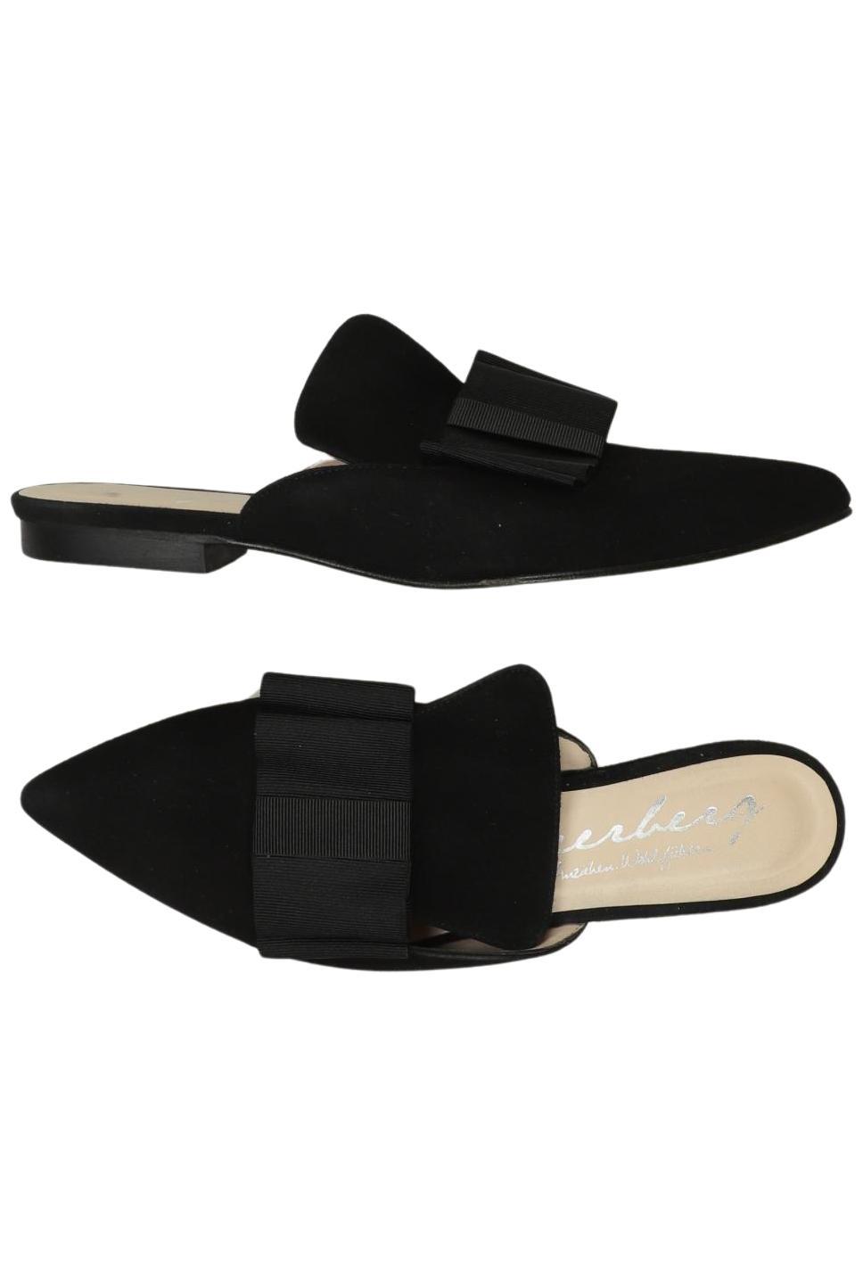 Deerberg Damen Sandalen, Schwarz, Gr. EU 38