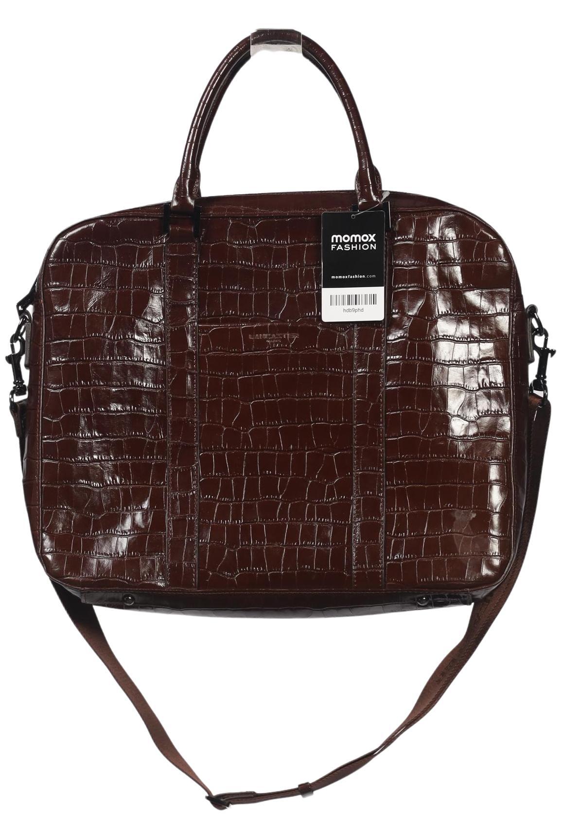 Lancaster Damen Handtasche gross Leder, Braun, Gr.