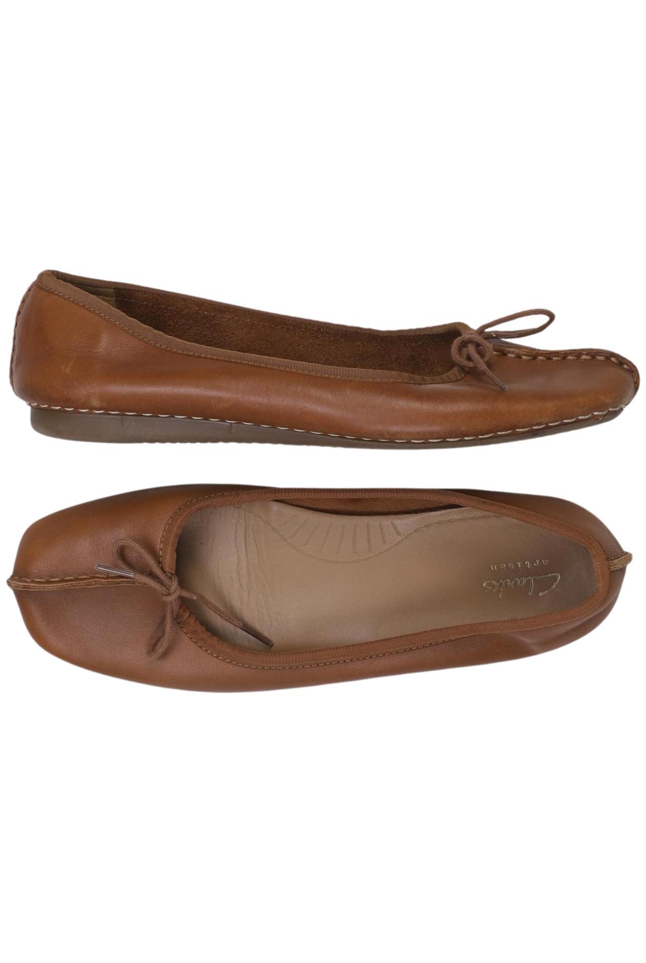 Clarks Damen Ballerina, Braun, Gr. EU 39