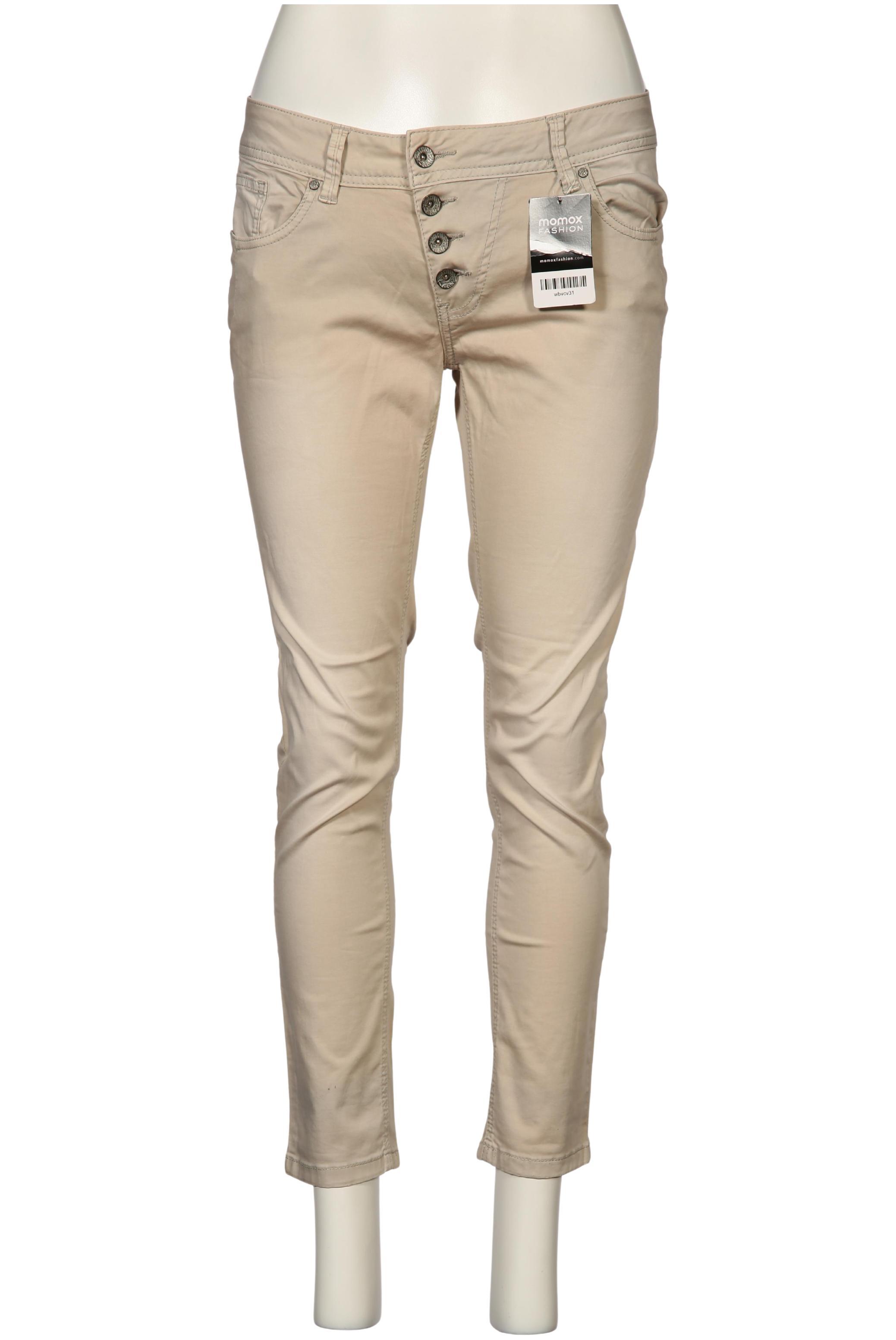 Buena Vista Damen Stoffhose, Beige, Gr. M