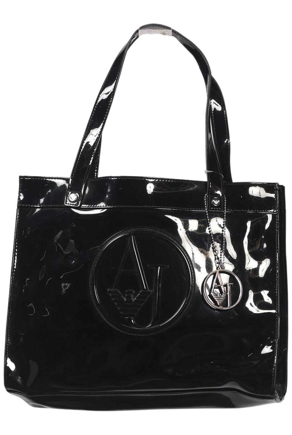 Armani Jeans Damen Handtasche gross, Schwarz, Gr.