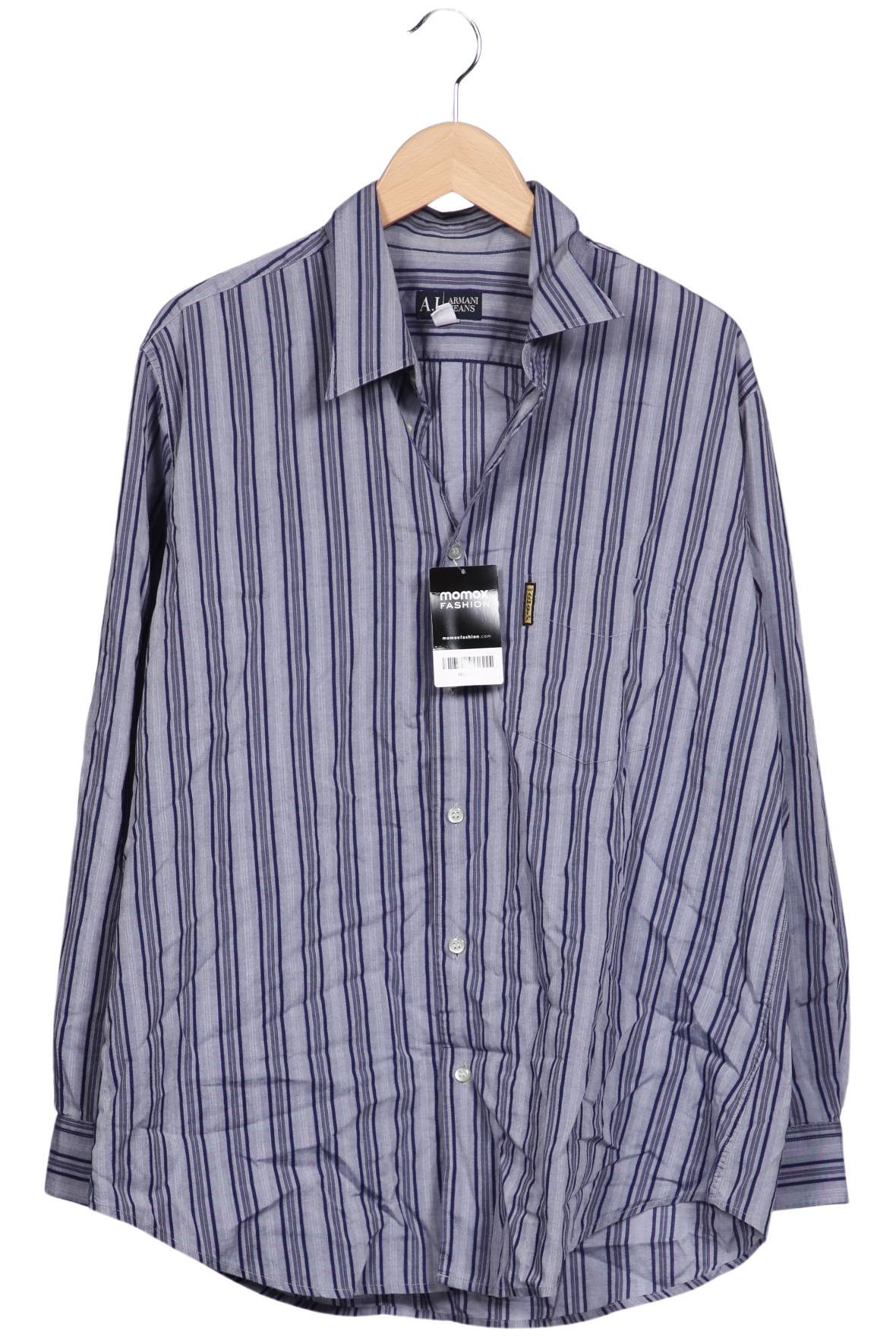 Armani Jeans Herren Hemd, Mehrfarbig, Gr. XXL