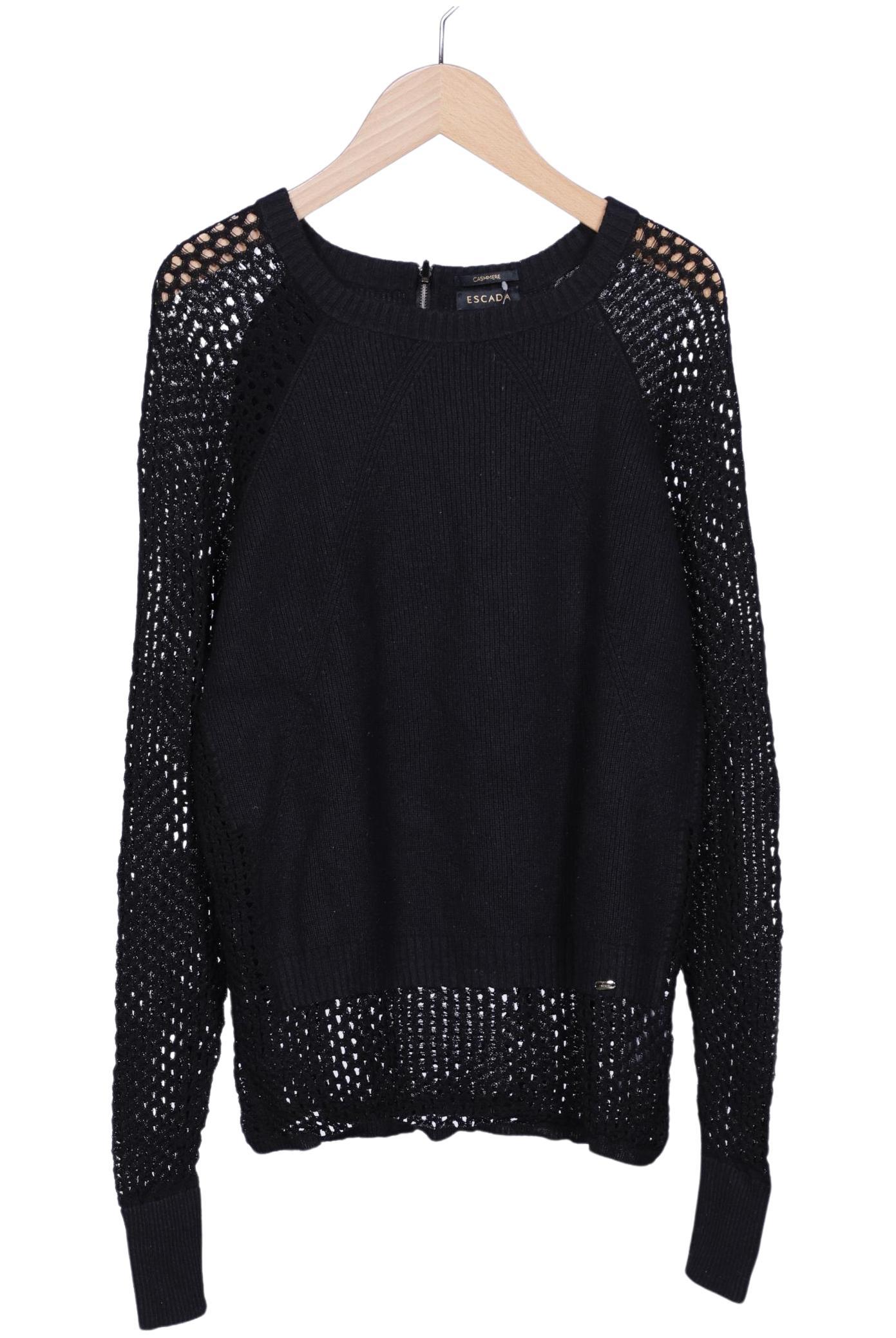 Escada Damen Pullover, Schwarz, Gr. S