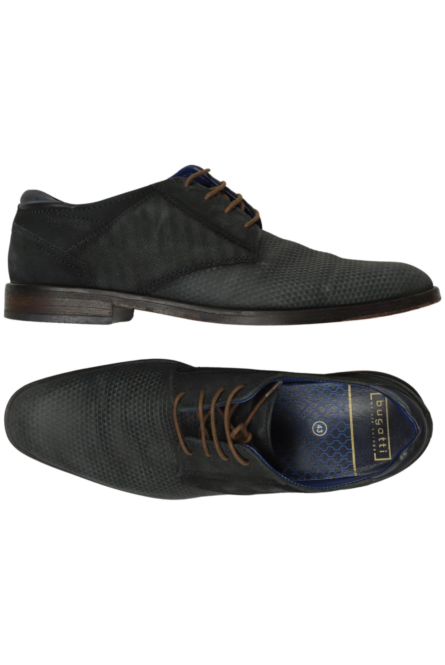 Bugatti Herren Halbschuh, Schwarz, Gr. EU 43