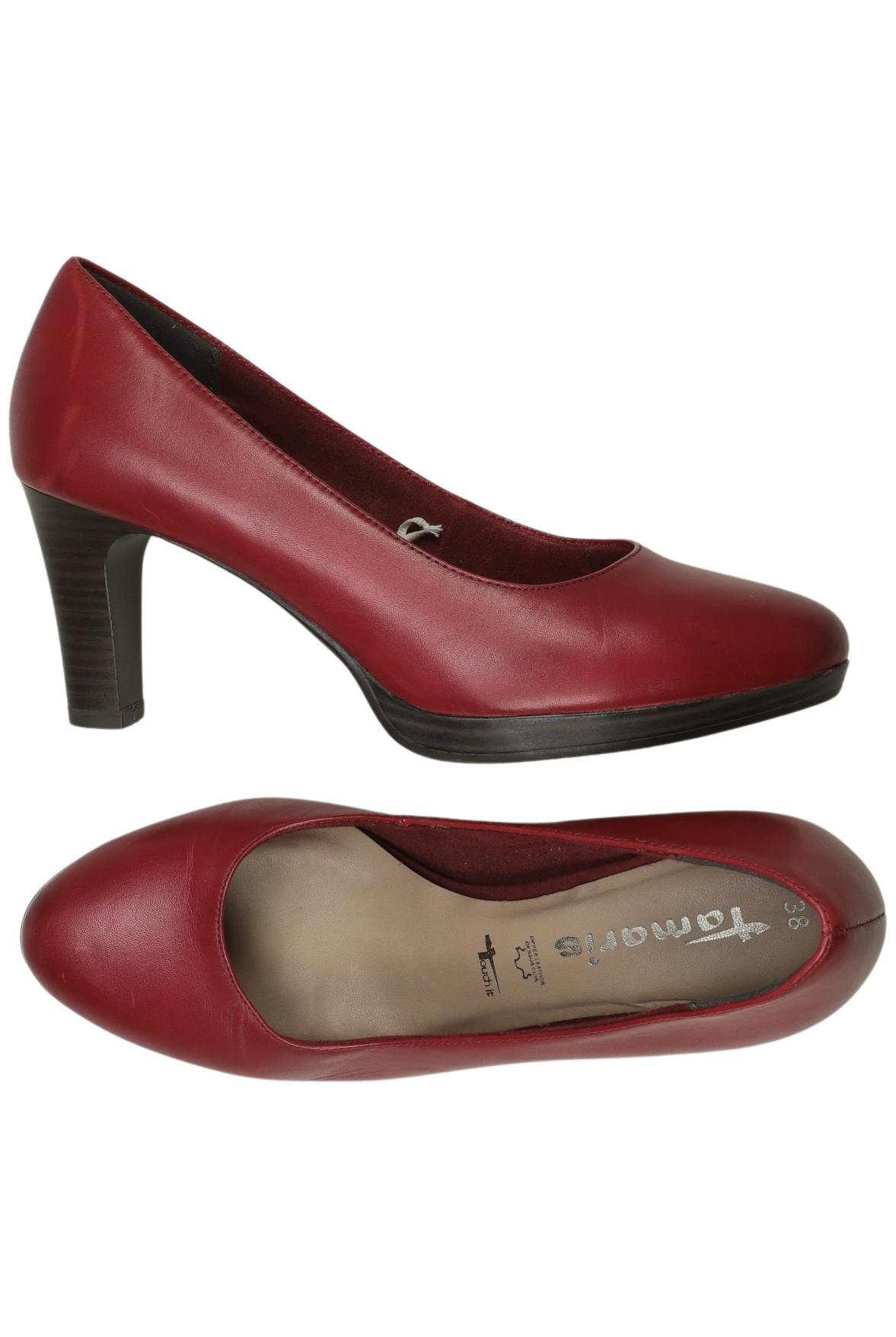 Tamaris Damen Pumps, Rot, Gr. EU 38