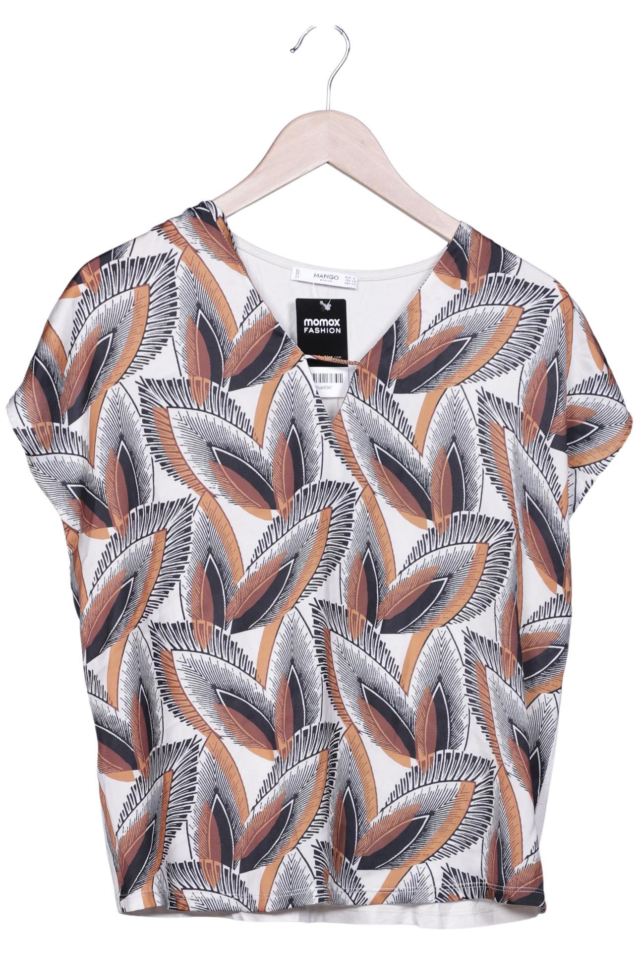 Mango Damen T-Shirt, Mehrfarbig, Gr. S