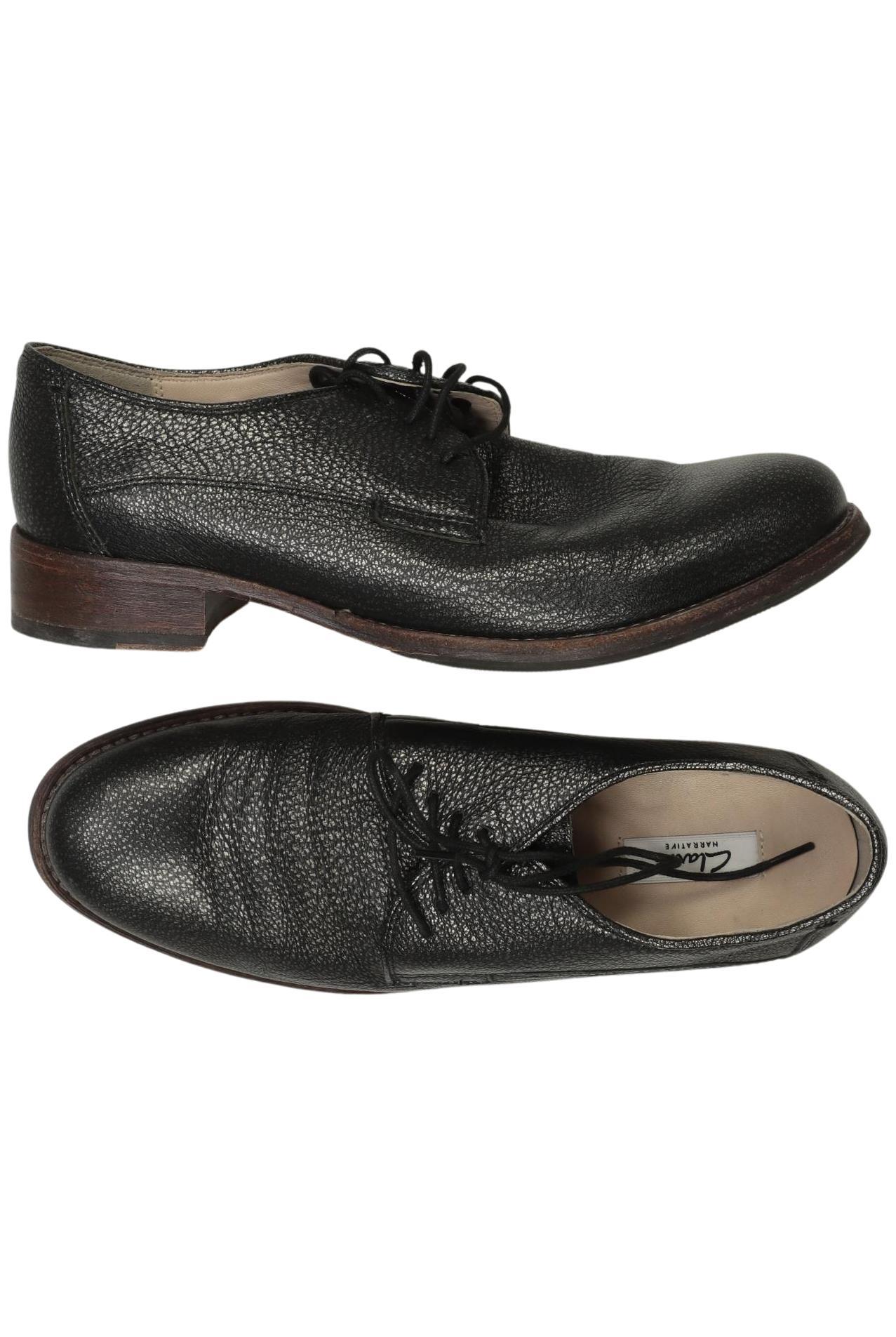 Clarks Damen Halbschuh, Schwarz, Gr. EU 42