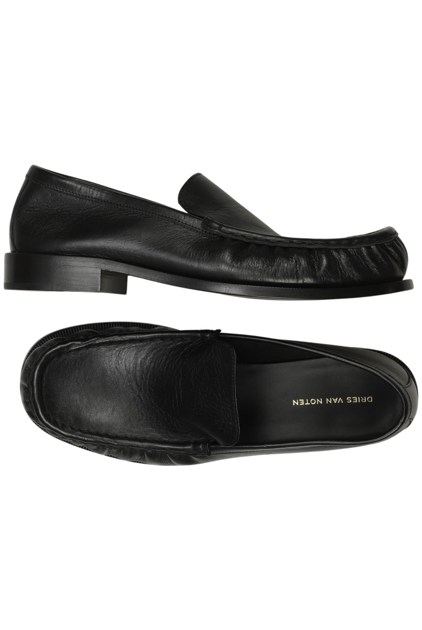 Dries van Noten Herren Halbschuh, Schwarz, Gr. EU 43