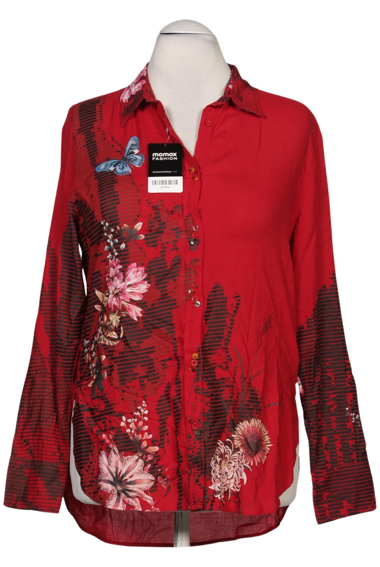 Desigual Damen Bluse, Rot, Gr. XL