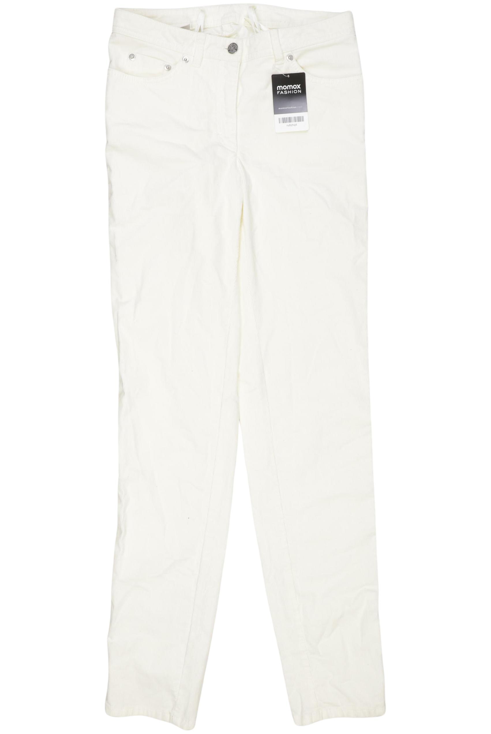 Madeleine Damen Stoffhose, Weiß, Gr. EU 36