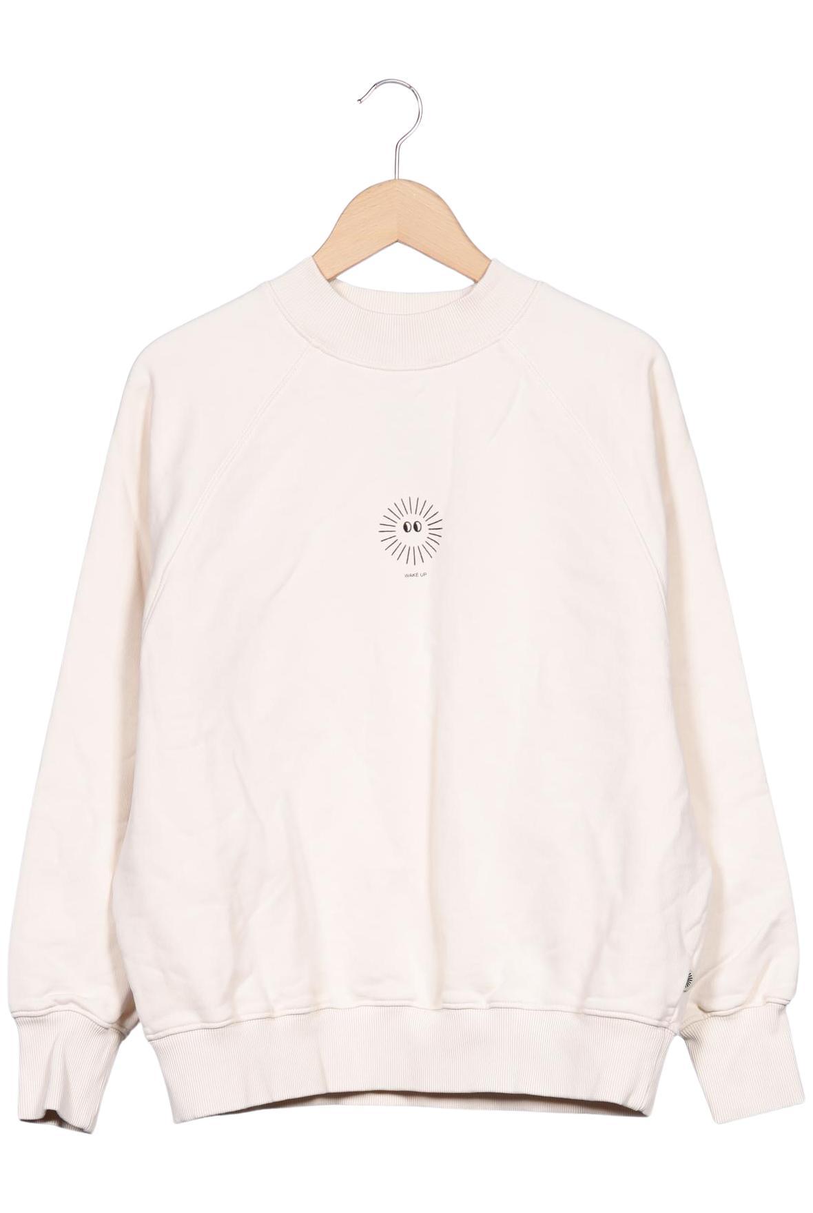 Thinking MU Damen Sweater, Cremeweiß, Gr. XL